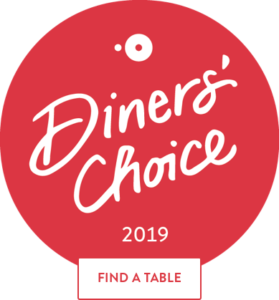 2019 Diner's Choice Award